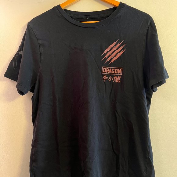 Bangarang Other - Graphic Short Sleeve Tee - Black with Rust Logo